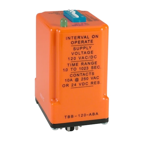 Diversified TBB Series Interval DIP Switch TDR TBB-120-A-B-A